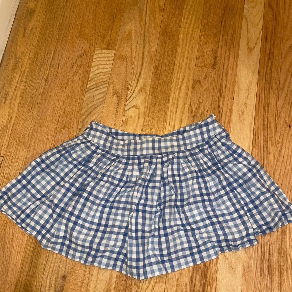 Blue gingham skirt. Dorothy costume.